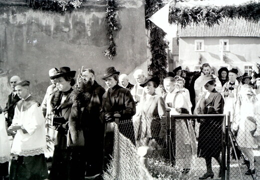 Sulzheim - (Foto von 1948) Katholische Osterprozession (08)