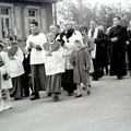 Katholische Kirche - (Foto von 1959) Besuch des Bischofs Albert Stohr (06)