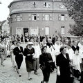 Katholische Kirche - (Foto von 1957) Primiz Hans Böhm (19) Prozession