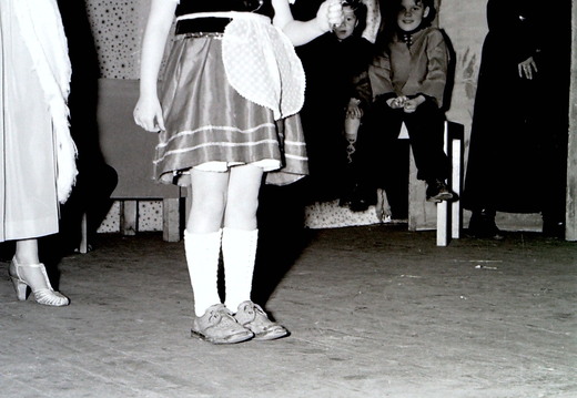 Kindergarten - (Foto von 1953) Weihnachtsfeier (03)