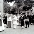 Katholische Kirche - (Foto von 1957) Primiz Hans Böhm (14) Prozession
