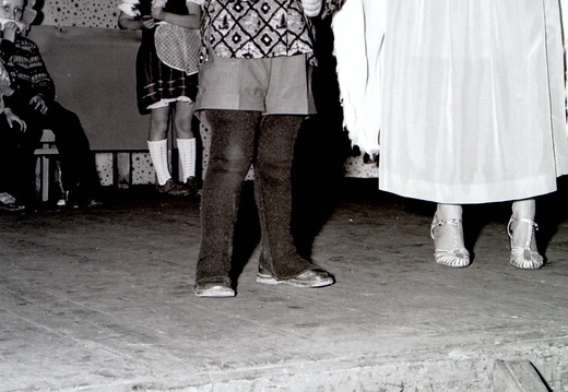 Kindergarten - (Foto von 1953) Weihnachtsfeier (02)