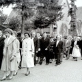 Katholische Kirche - (Foto von 1957) Primiz Hans Böhm (15) Prozession
