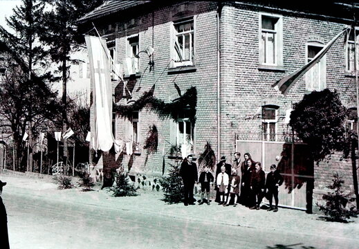 Sulzheim - (Foto von 1948) Katholische Osterprozession (13)