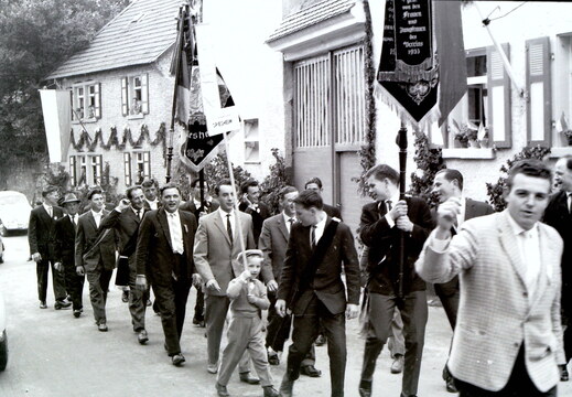 Spiesheim - (Foto von 1961) Sängerfest (28)