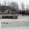 Marktplatz - (Foto von 1984) Ausbau mit Pflastersteinbelag