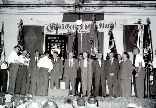 Spiesheim - (Foto von 1960) Sängerfest Sängerkreis Alzey (06)