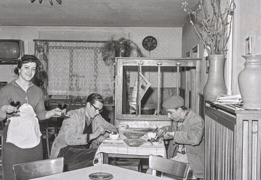 Sulzheim - (Foto von 1957) Raststätte Wolf (06)