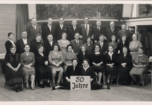 Jahrgang 1909 - 50 Jahre Jahrgangstreffen