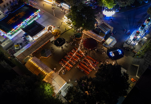 Wörrstädter Markt 2023 / Drohnenaufnahme