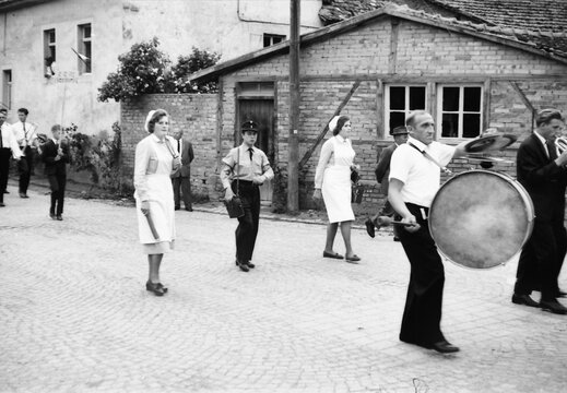 Gabsheim - (Foto von 1964) Sängerfest zum 50jährigen Jubiläum (19) 