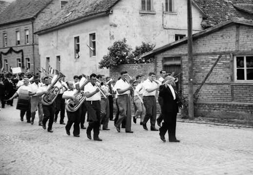 Gabsheim - (Foto von 1964) Sängerfest zum 50jährigen Jubiläum (20) 