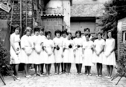 Gabsheim - (Foto von 1964) Sängerfest zum 50jährigen Jubiläum (21) 