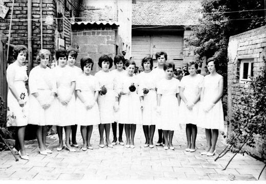 Gabsheim - (Foto von 1964) Sängerfest zum 50jährigen Jubiläum (22) 