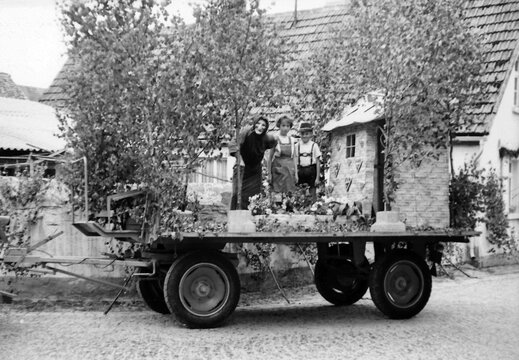 Gabsheim - (Foto von 1964) Sängerfest zum 50jährigen Jubiläum (24) 