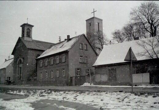 Katholische Kirche - (Foto von 1968) Pariser Straße