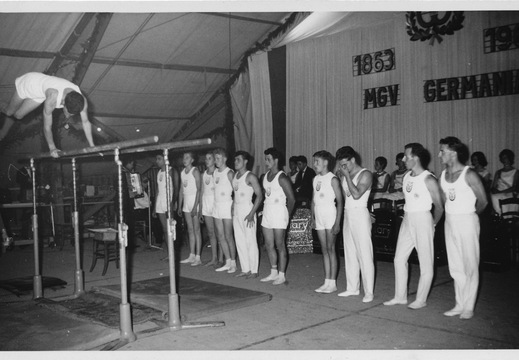 MGV 1863 Germania Saulheim - (Foto von 1963) Sängerfest zum 100-jährigen Jubiläum (19)