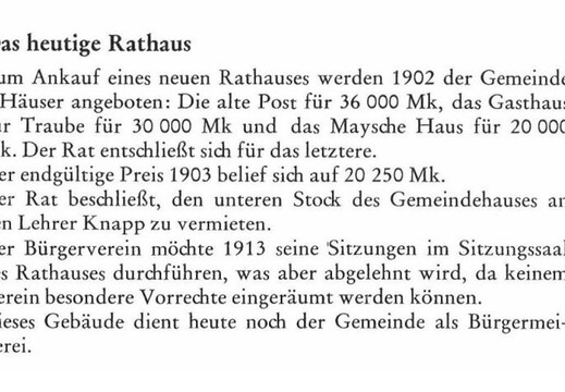 Heutiges Rathaus / seit 1903 in der Pariser Straße 75