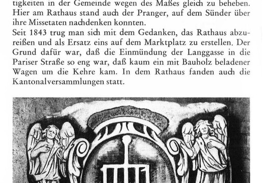 Altes Rathaus I / 1731 - 1843 