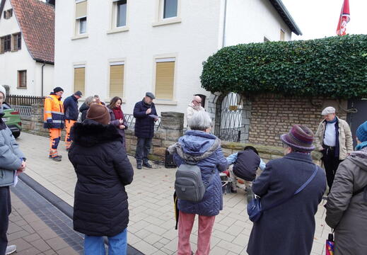 Stolpersteine 2.0 - (Foto von 2025) Verlegung am 19.11.2025 (02) Friedrich-Ebert-Str. 64