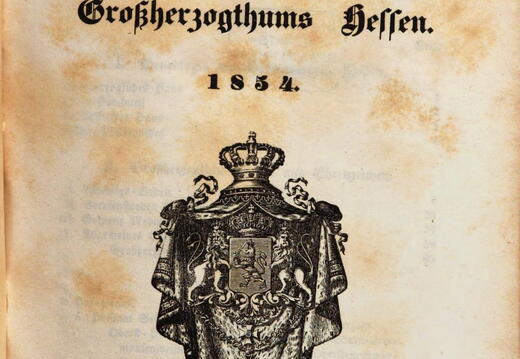 Friedensgericht 1854 