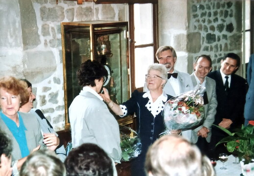 1989 Empfang im Rathaus in Arnay