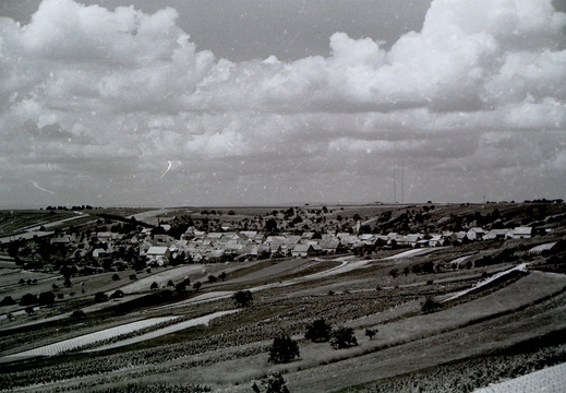 Vendersheim - (Foto von 1953) Ortspanorama