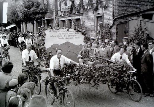 Radfahrer-Verein - (Foto von 1952) Radfahrerfest (15) 