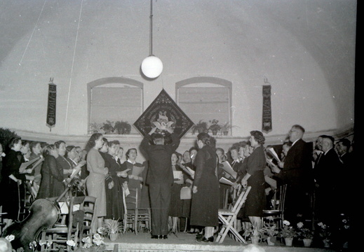 Sängerbund - (Foto von1954) Veranstaltung / Chorkonzert