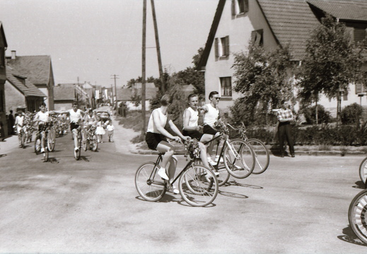 Radfahrer-Verein - (Foto von 1957) Radfahrer Fest (33)