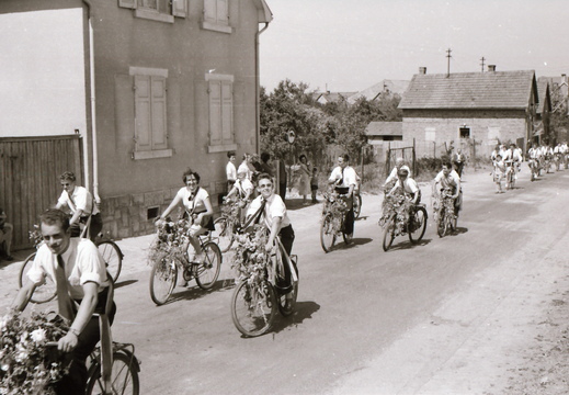 Radfahrer-Verein - (Foto von 1957) Radfahrer Fest (22)