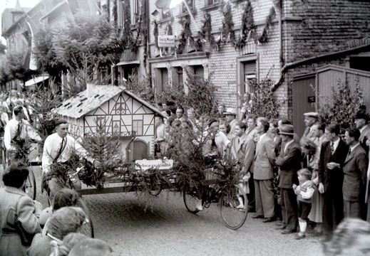 Radfahrer-Verein - (Foto von 1952) Radfahrerfest (12)