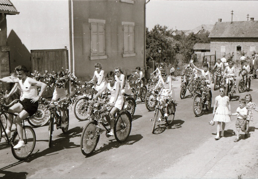 Radfahrer-Verein - (Foto von 1957) Radfahrer Fest (31)