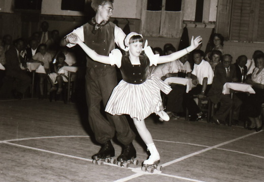 Radfahrer-Verein - (Foto von 1957) Radfahrer Fest / Kunstradwettbewerb (49)
