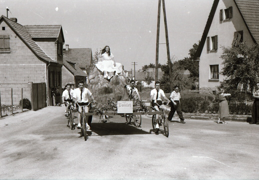 Radfahrer-Verein - (Foto von 1957) Radfahrer Fest (32) 