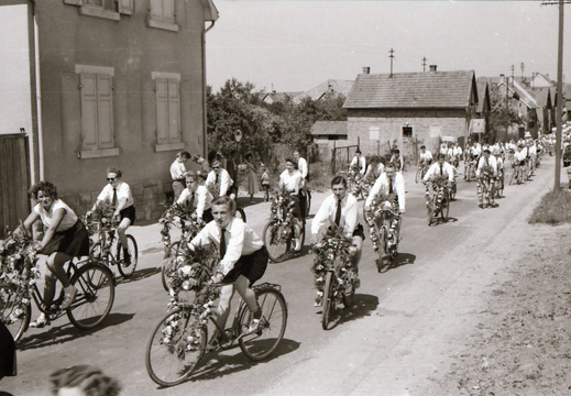 Radfahrer-Verein - (Foto von 1957) Radfahrer Fest (17)