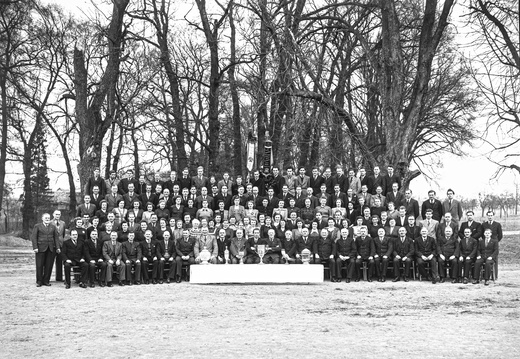 Sängerbund - (Foto von 1930) Vereinsgruppenbild zum 85-jährigen Jubiläum 