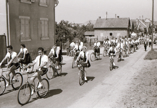 Radfahrer-Verein - (Foto von 1957) Radfahrer Fest (27)