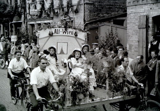 Radfahrer-Verein - (Foto von 1952) Radfahrerfest (16)