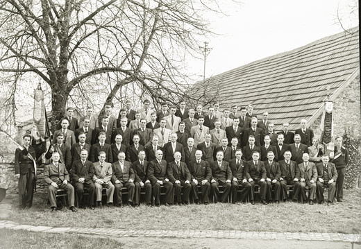 Ober-Saulheim - (Foto von 1953) Herrenchor (01)