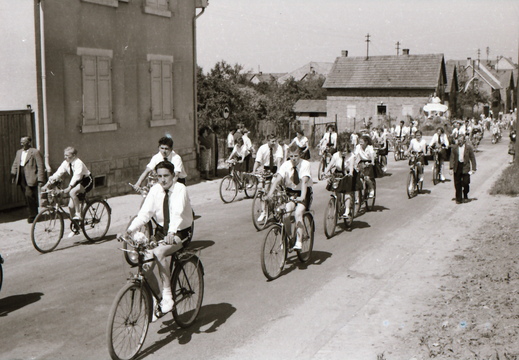 Radfahrer-Verein - (Foto von 1957) Radfahrer Fest (28)