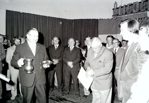 Saulheim - (Foto von 1974) Partnergemeinde Beire-le-Châtel (06)