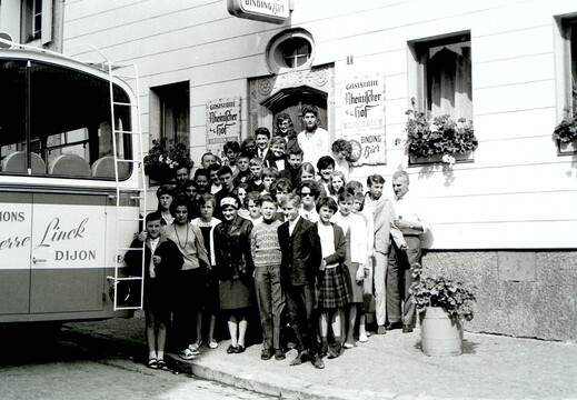 Saulheim - (Foto von 1965) Partnergemeinde Beire-le-Châtel (02)
