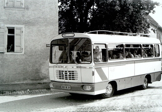 Saulheim - (Foto von 1965) Partnergemeinde Beire-le-Châtel (01)