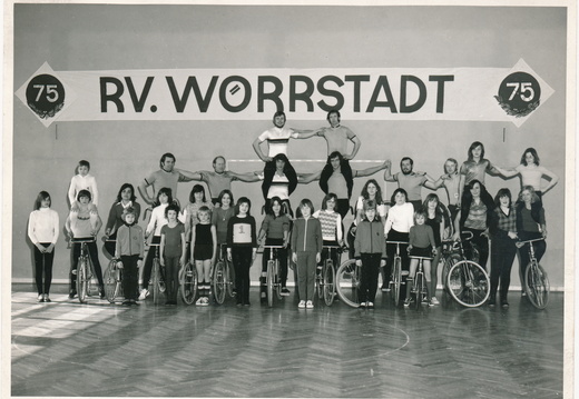 Radfahrer-Verein - (Foto von 1974) 75-jähriges Jubiläum