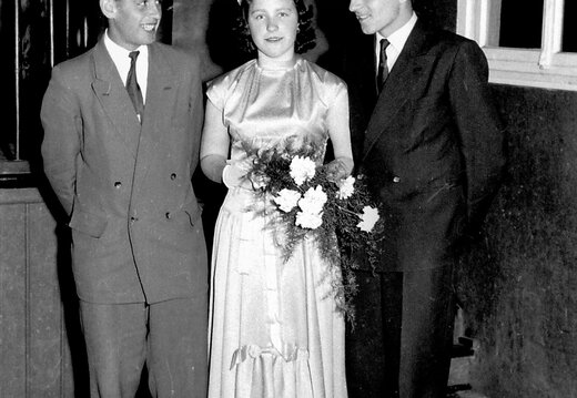Nieder-Saulheim - (Foto von 1957) Tanzschulball (10)