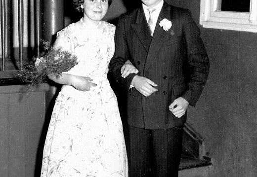 Nieder-Saulheim - (Foto von 1957) Tanzschulball (11)