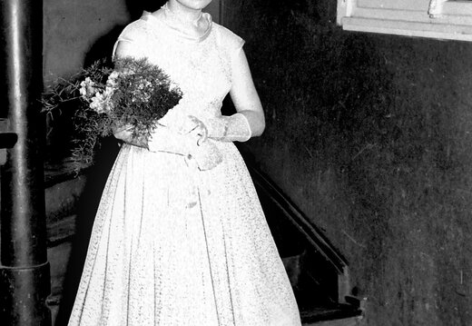 Nieder-Saulheim - (Foto von 1957) Tanzschulball (12)