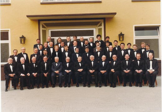 GV Liederkranz (1965) 120-jähriges Jubiläum mit Gruppenfotos