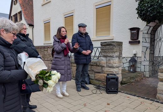 Stolpersteine 2.0 - (Foto von 2025) Verlegung am 19.11.2025 (09) Friedrich-Ebert-Str. 64